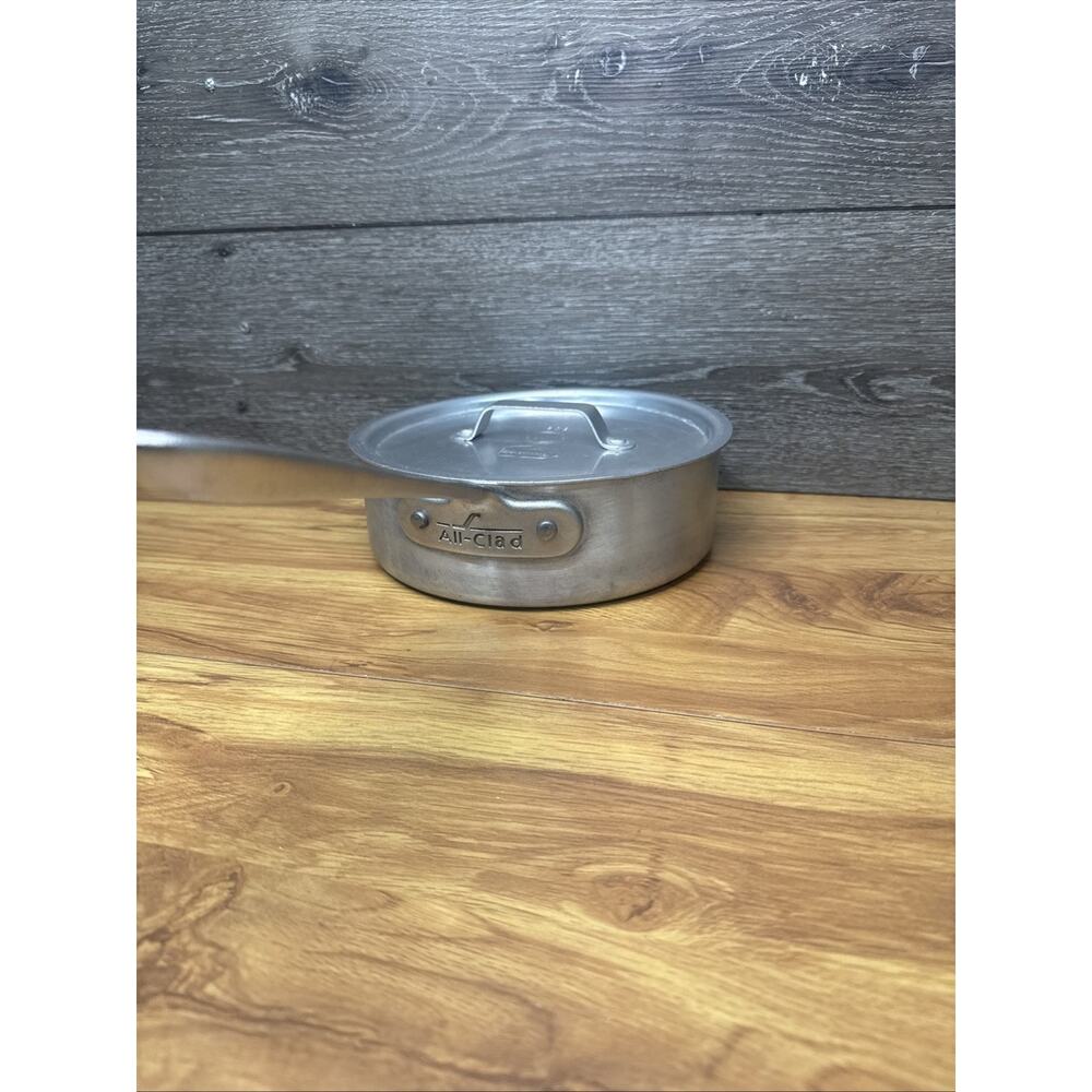 All-Clad Metal Crafters 8" Master Chef 402 Saucepan Pot 2.5 Qt w/Matching Lid